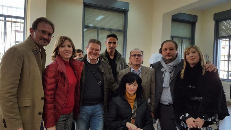 I protagonisti dell'incontro al "Re Capriata"