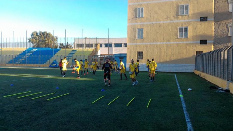 Un allenamento del Licata Calcio