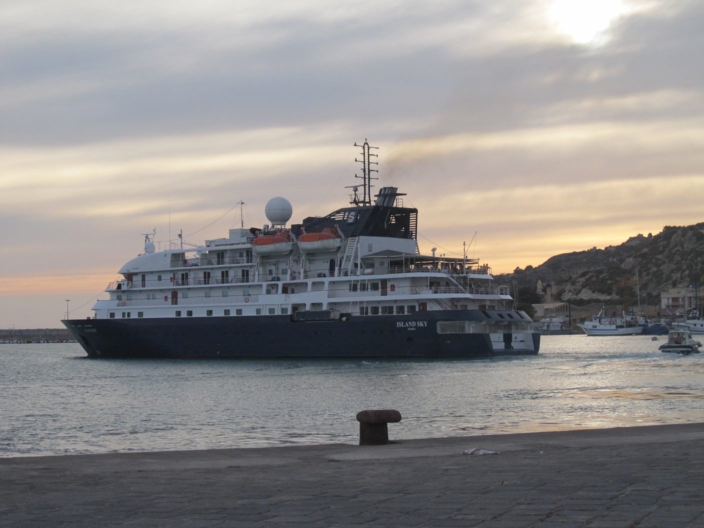 La nave Sky Islands