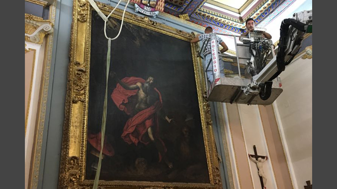 Il quadro di San Girolamo