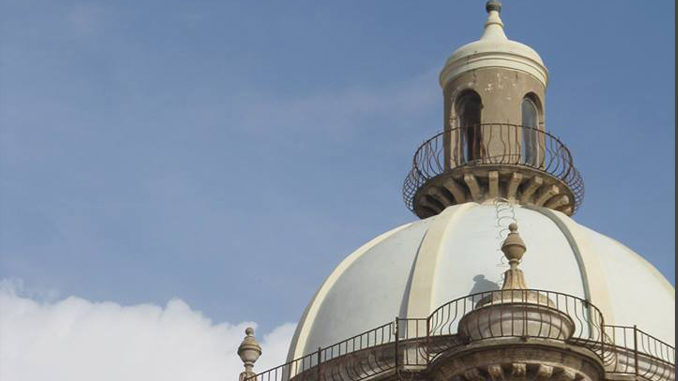 La cupola del santuario di Sant'Angelo