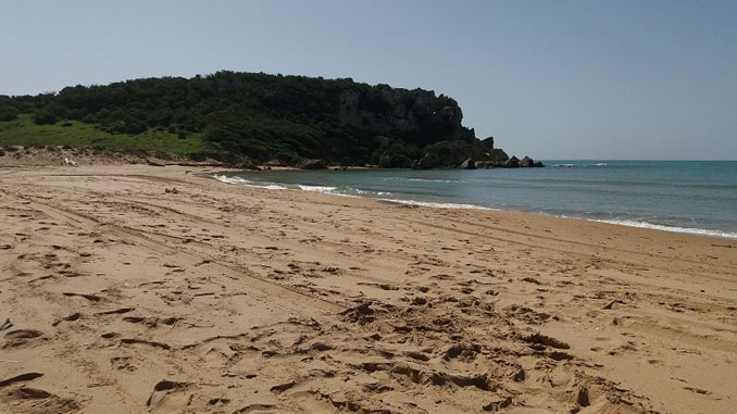 La spiaggia di Poliscia