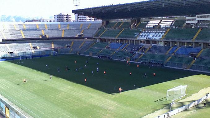 Lo stadio del Palermo