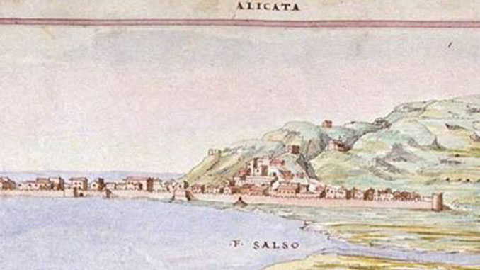 Antica immagine di Licata