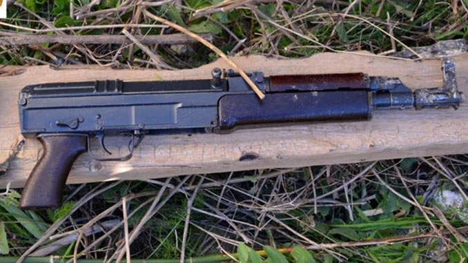 Kalashnikov sequestrato dalla polizia