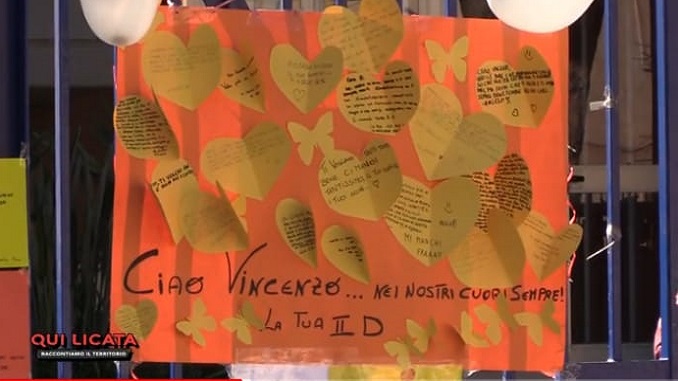 Cartellone per Vincenzo