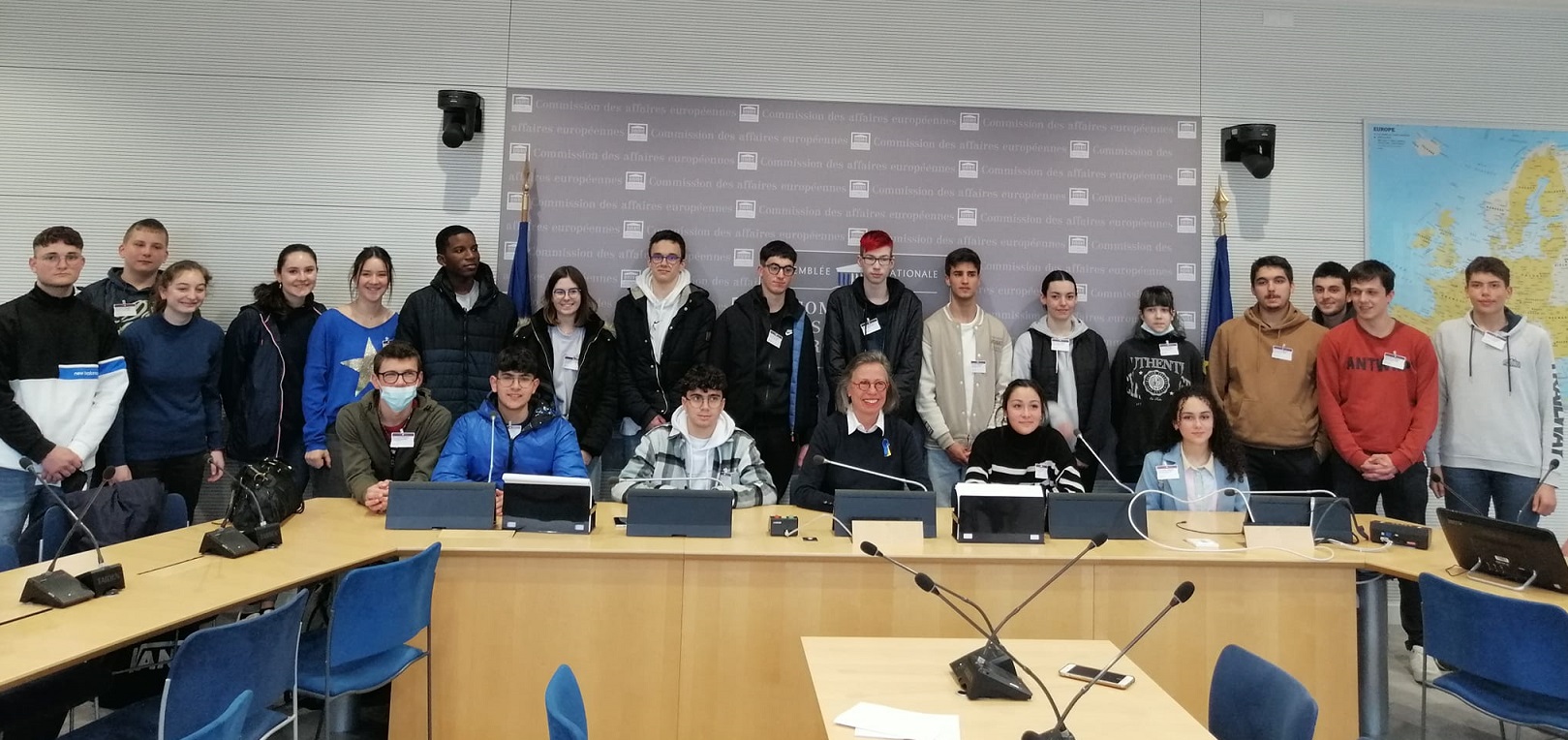 Studenti Fermi a Parigi