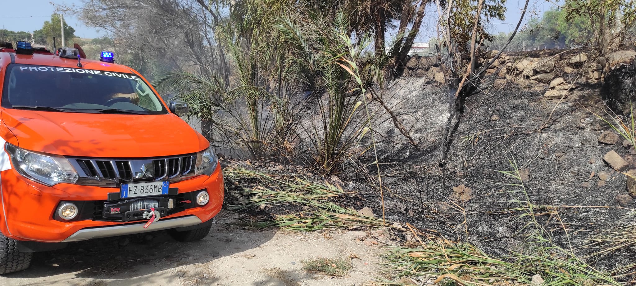 Incendi di sterpaglie