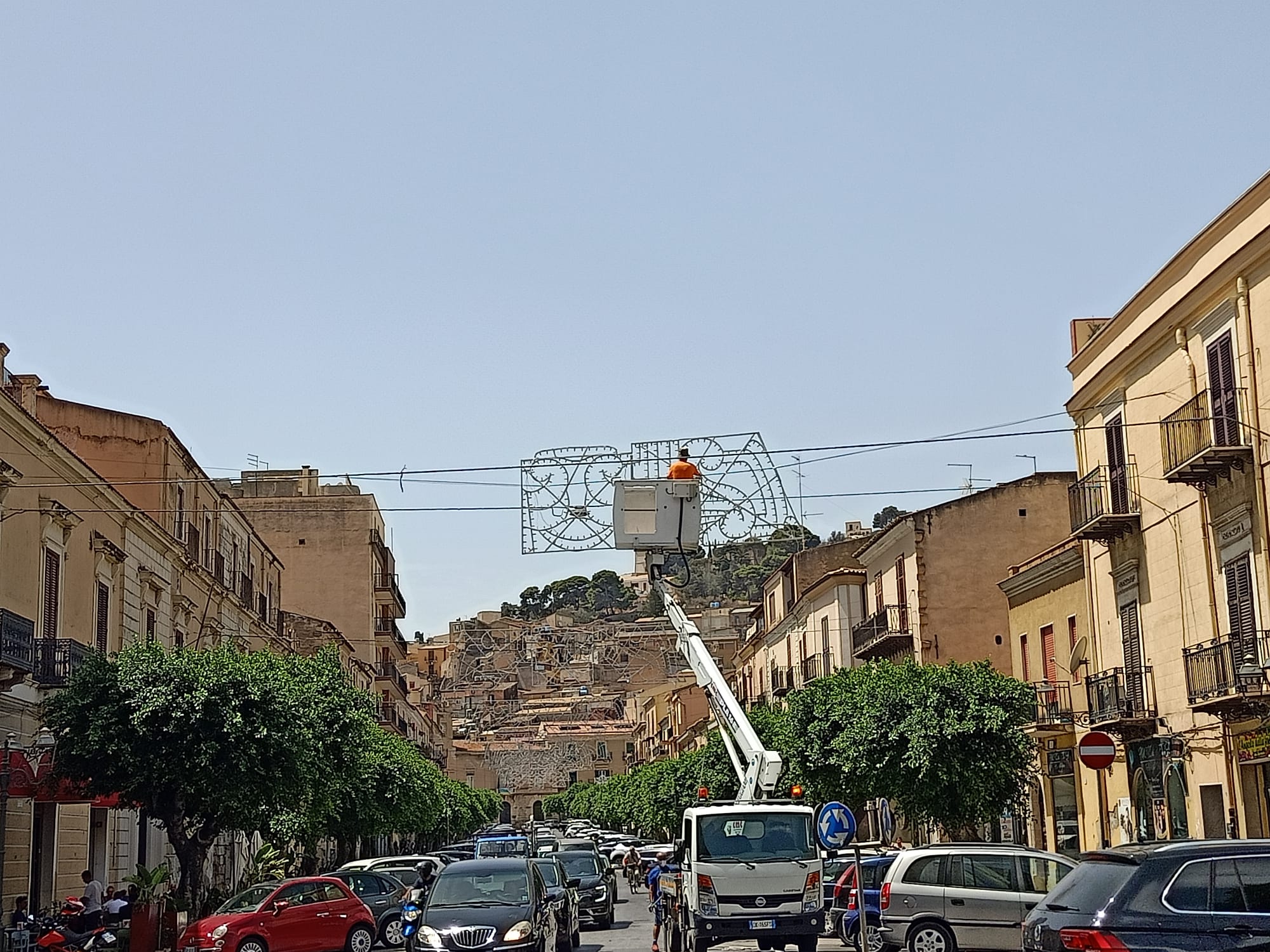 Luminarie per Sant'Angelo