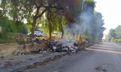 Discarica rifiuti Villaggio Fiori