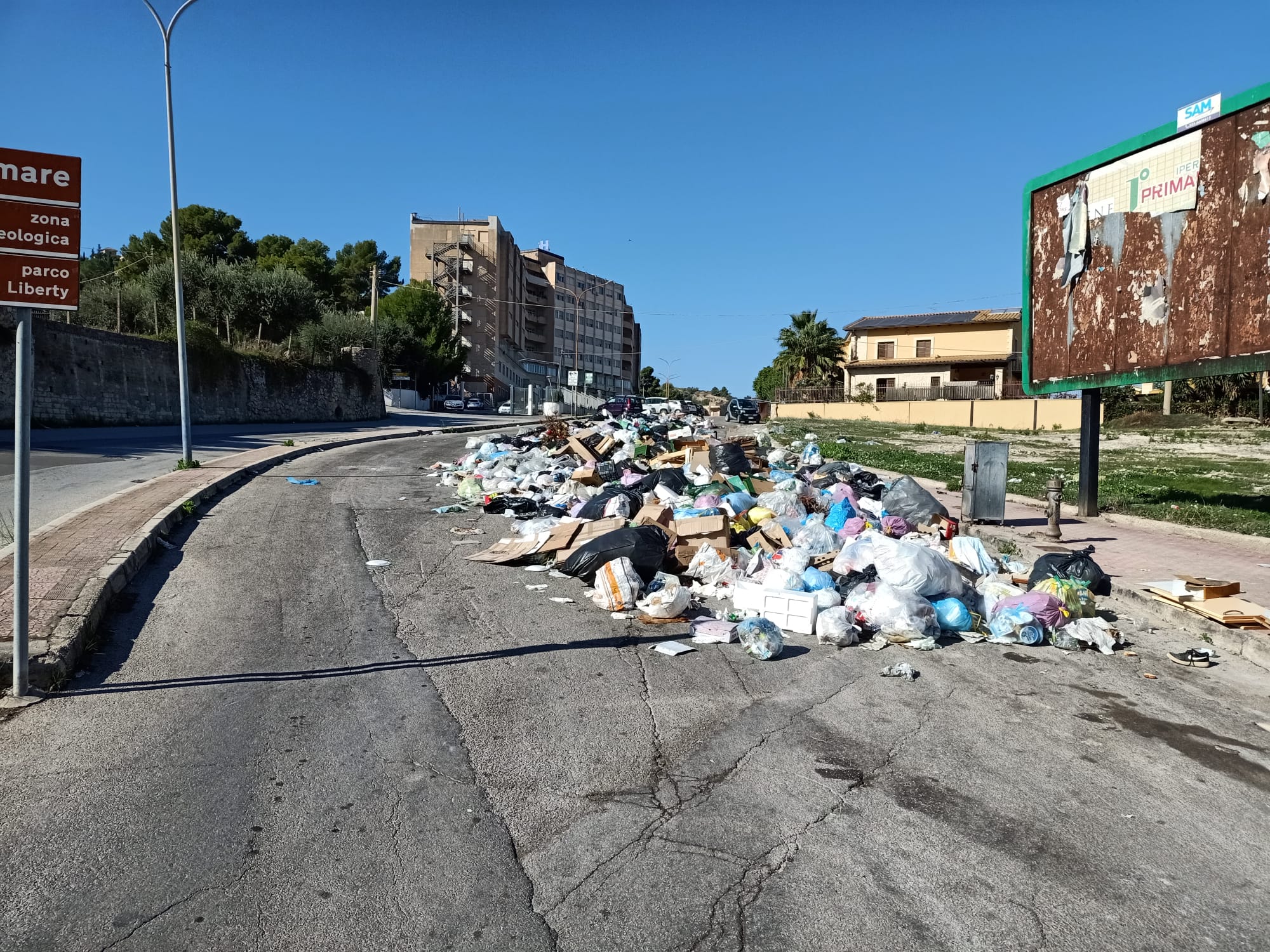 Discarica ospedale